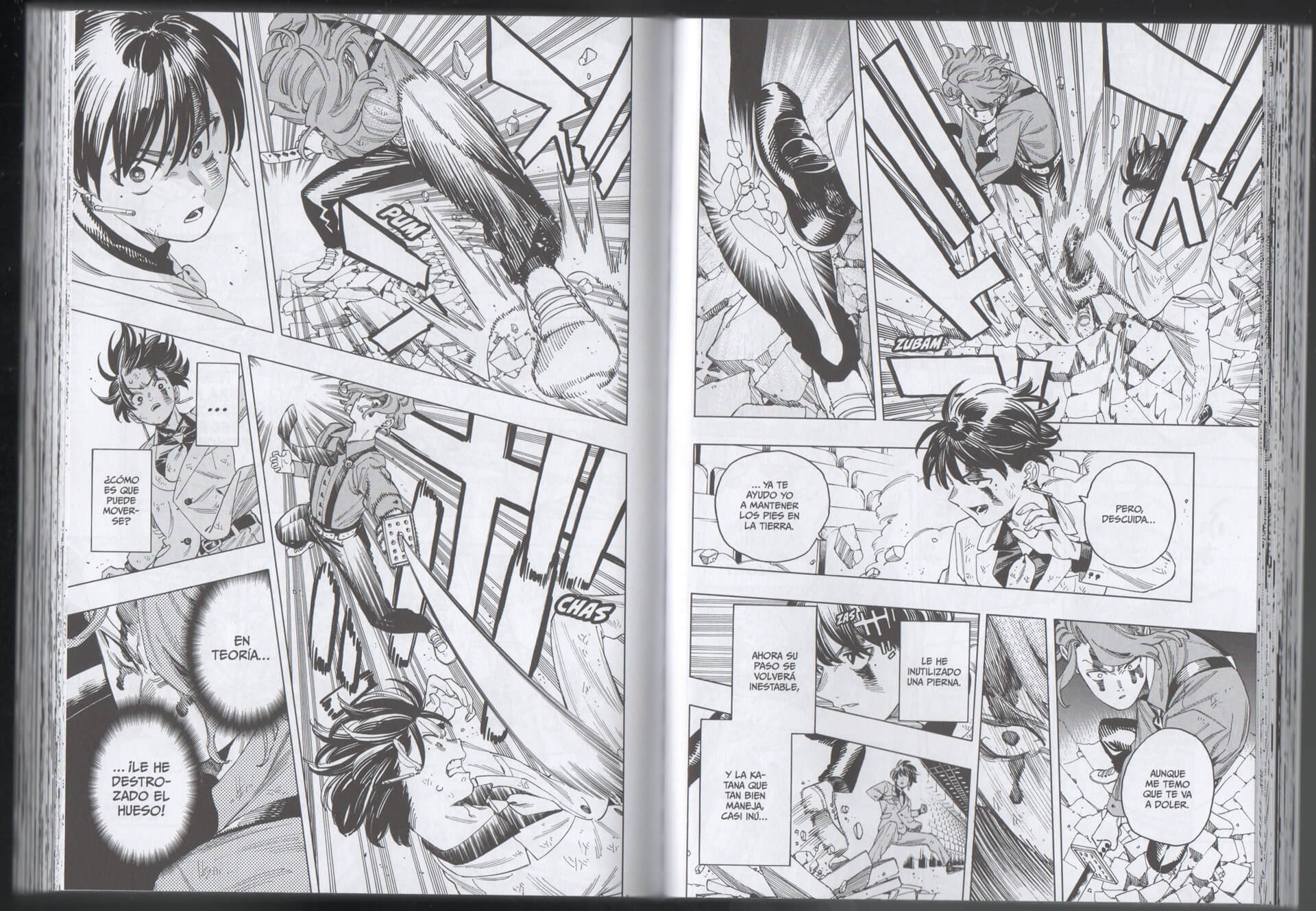 Reseña del manga El guardaespaldas de Honeko Akabane n.º 6 | Las secuencias de acción son buenas.