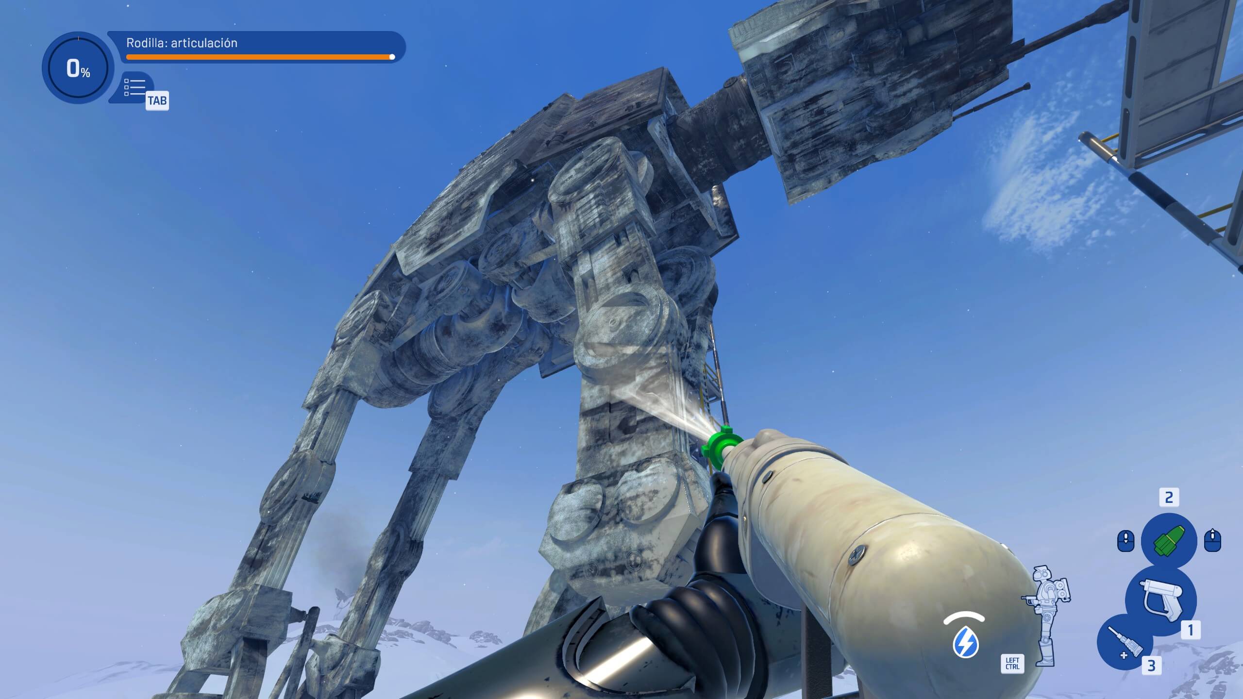 Análisis de PowerWash Simulator 2 - Star Wars Pack Interfaces herramientas