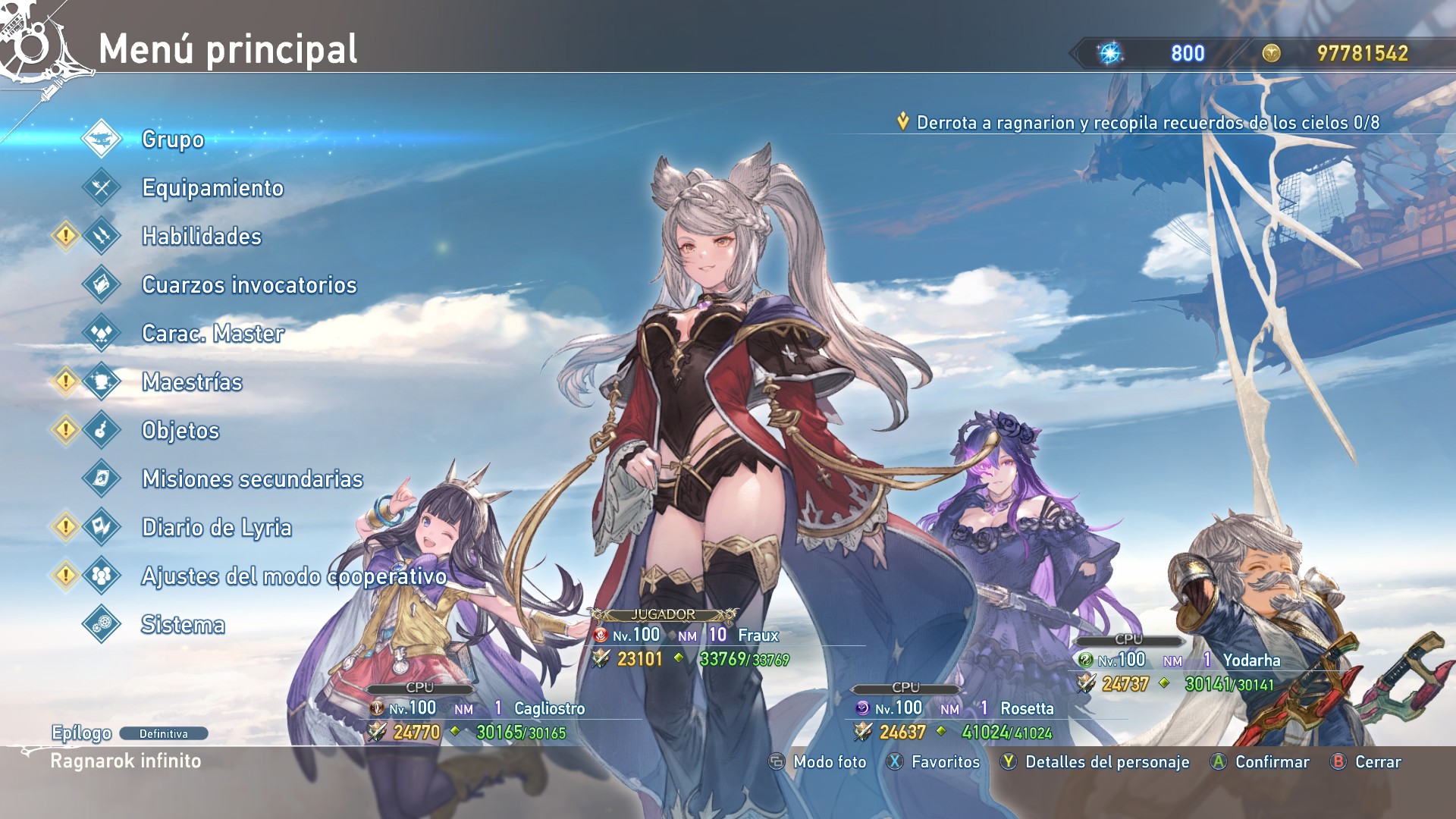 Análisis de Granblue Fantasy Endless Ragnarok