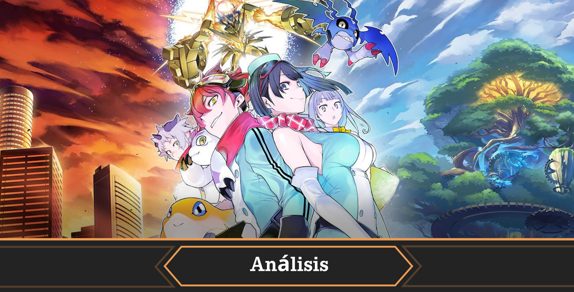 Portada análisis digimon story time stranger