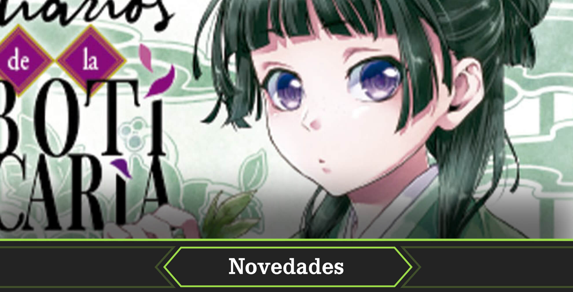 Portada novedades Los diarios de la boticaria novelas