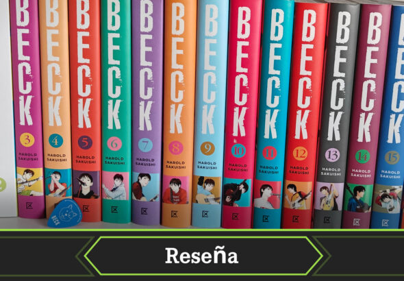 Portada reseña beck manga completo