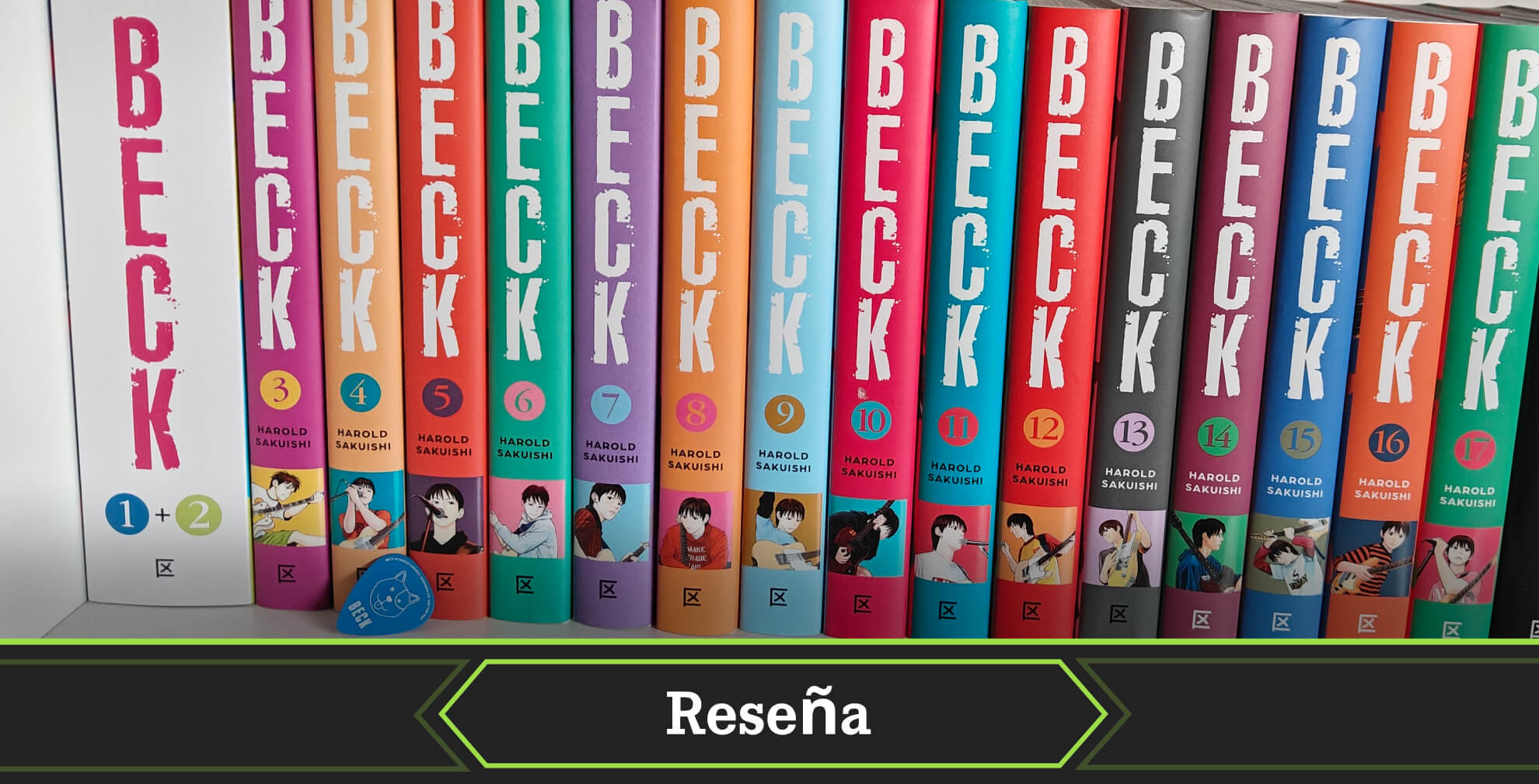 Portada reseña beck manga completo