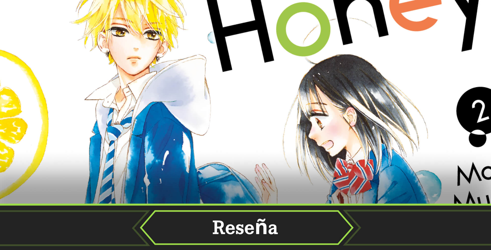 Portada reseña honey lemon soda 2