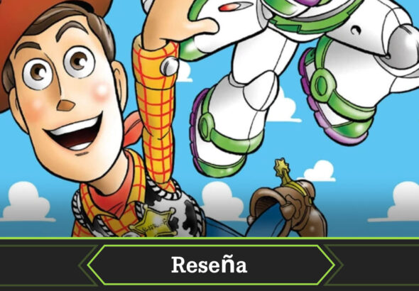 Portada reseña manga toy story