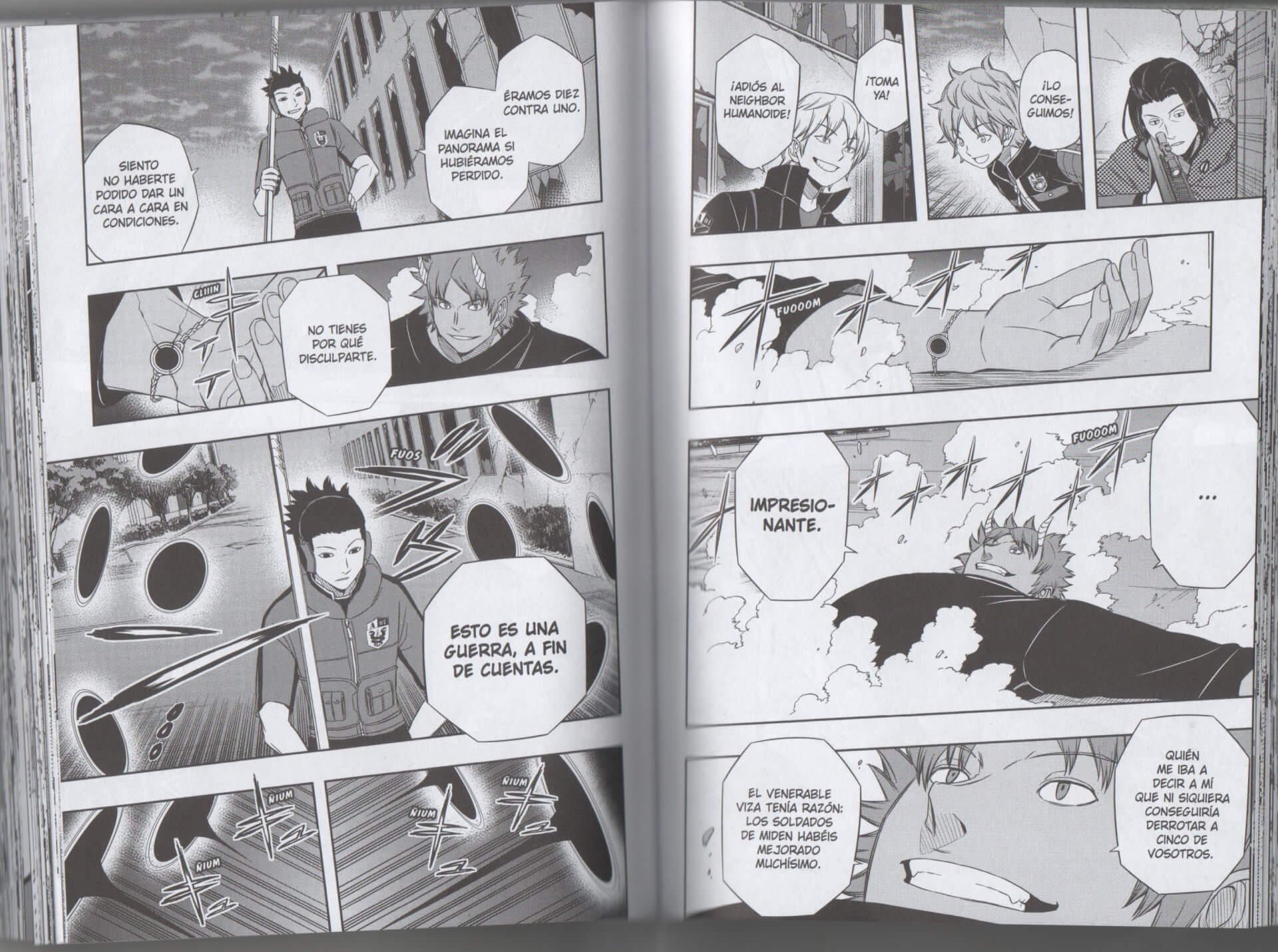 Reseña de World Trigger n.º 4 | La victoria se consigue con táctica.