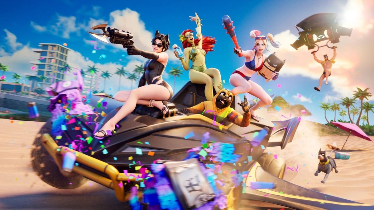 Fortnite trae a Batman este mes con un giro que trasciende la cosmética: nuevas mecánicas, la Baticueva y sorpresas en cada partida.