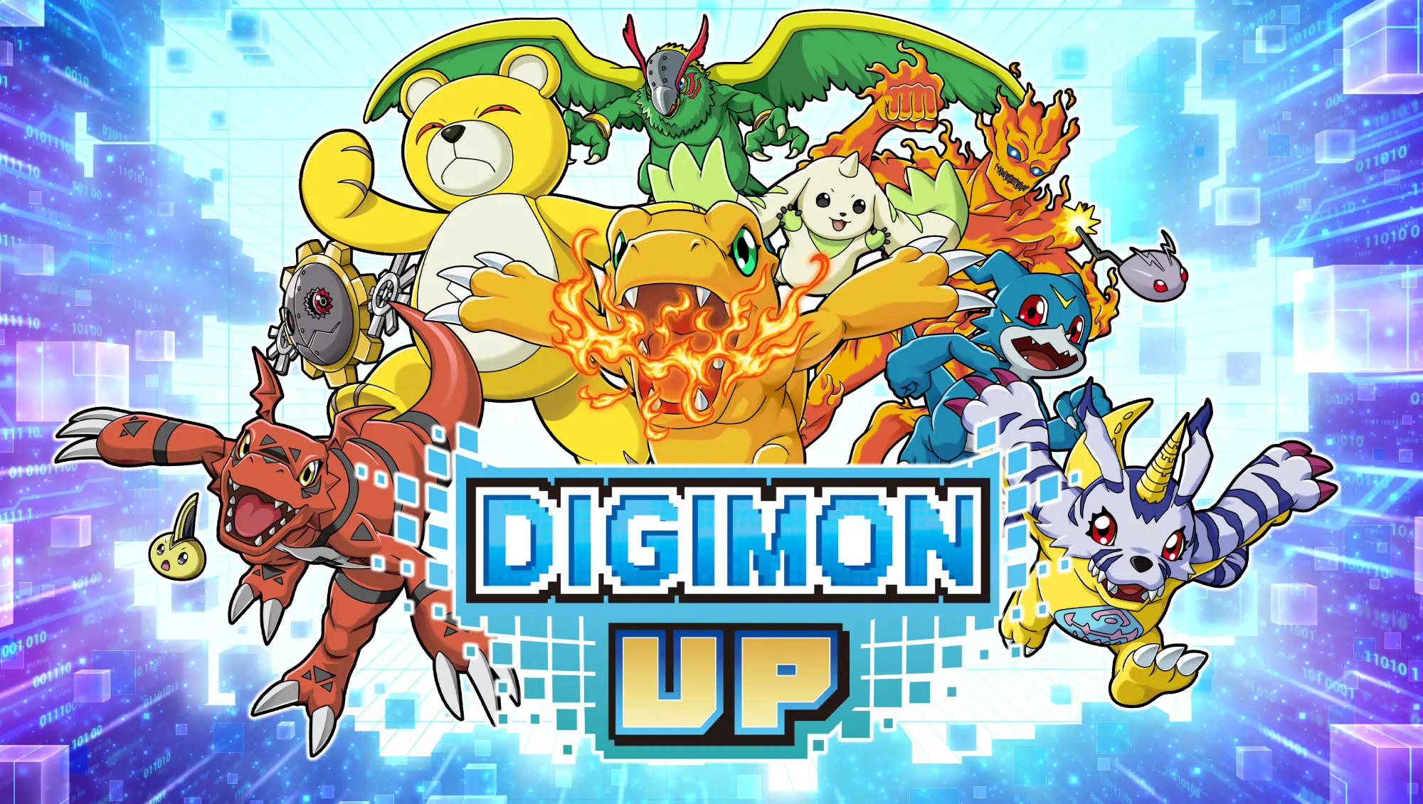 Bandai Namco lanza Digimon UP en iOS y Android. El nuevo juego oficial de Digimon con pixel art exclusivo y mecánicas ya está disponible.