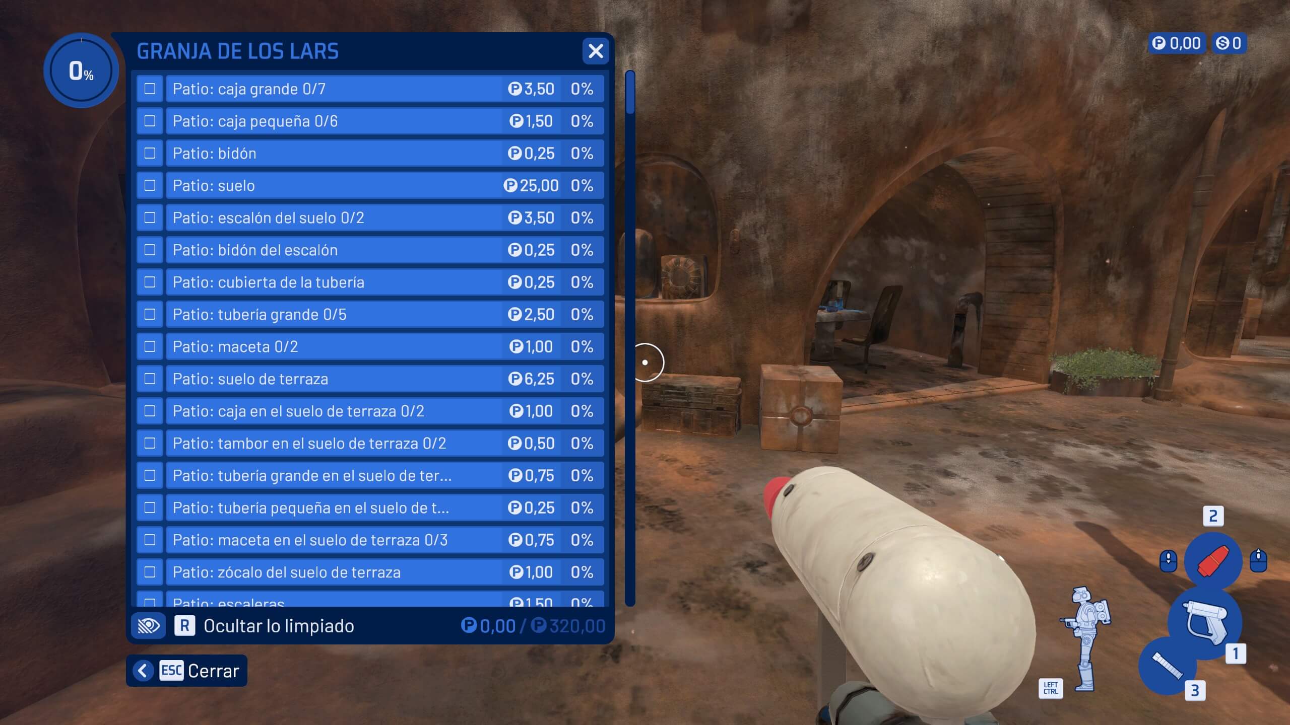 Análisis de PowerWash Simulator 2 - Star Wars Pack | Interfaces