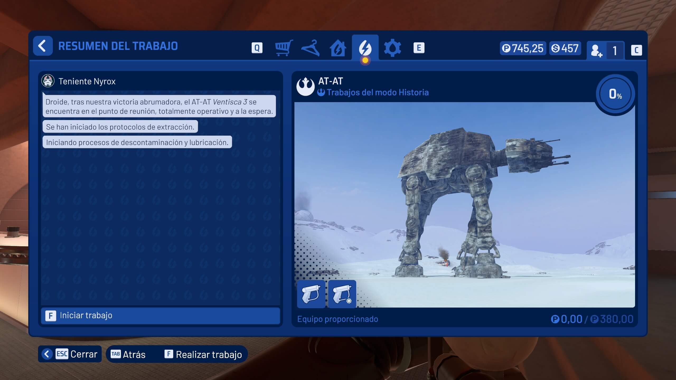 Análisis de PowerWash Simulator 2 - Star Wars Pack | Interfaces
