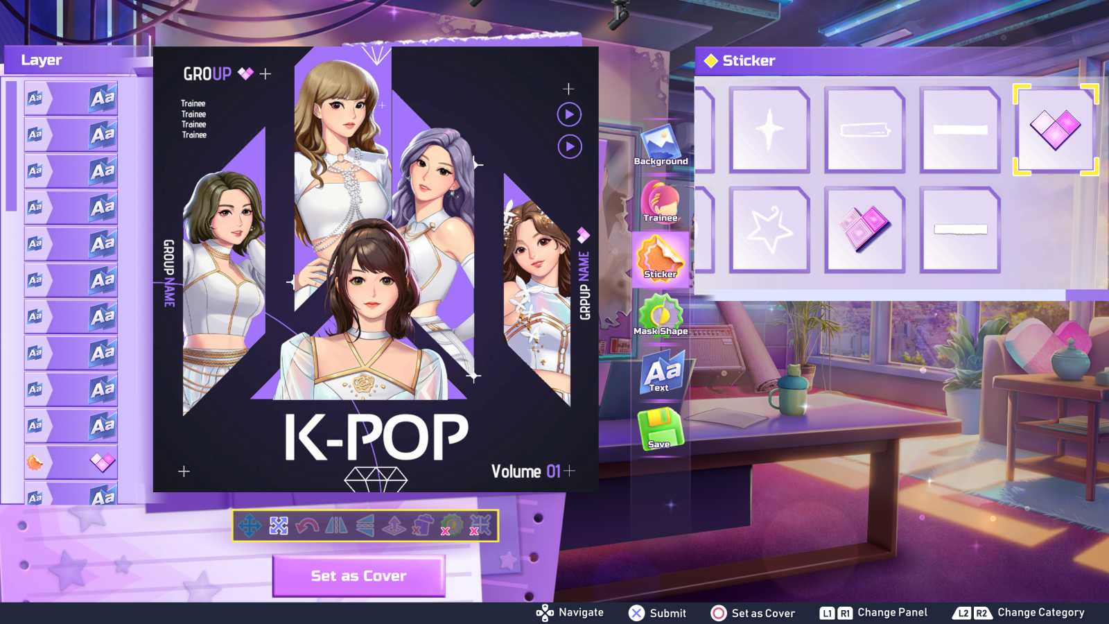 Meridiem lanza en físico K-pop Idol Stories para PS5 y Switch. Os contamos como gestionar el grupo de K-pop.