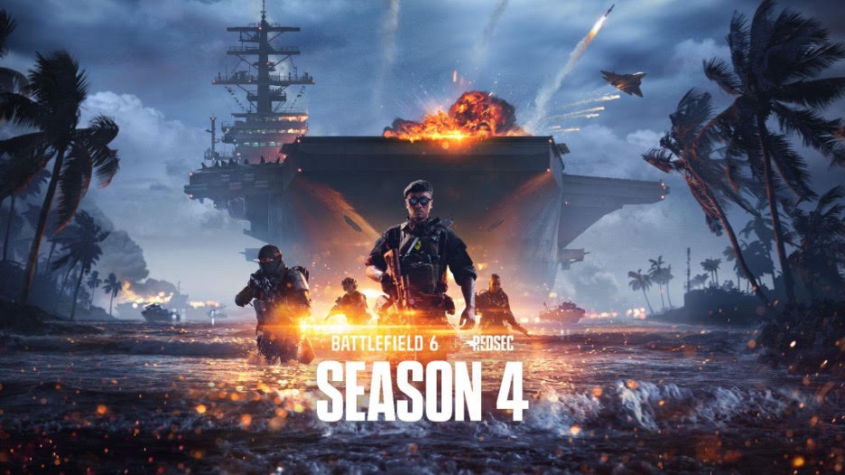 Estos son todos los detalles de la temporada 4 de Battlefield 6: nuevo mapa naval gigante, armas inéditas y el regreso de Isla Wake.