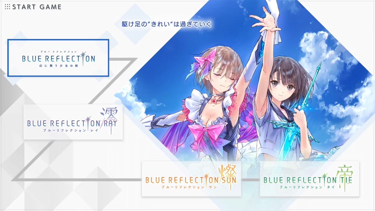 Análisis Blue Reflection Quartet | Orden de los juegos