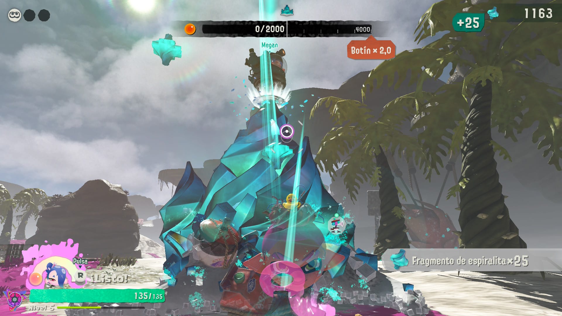 Análisis Splatoon Raiders