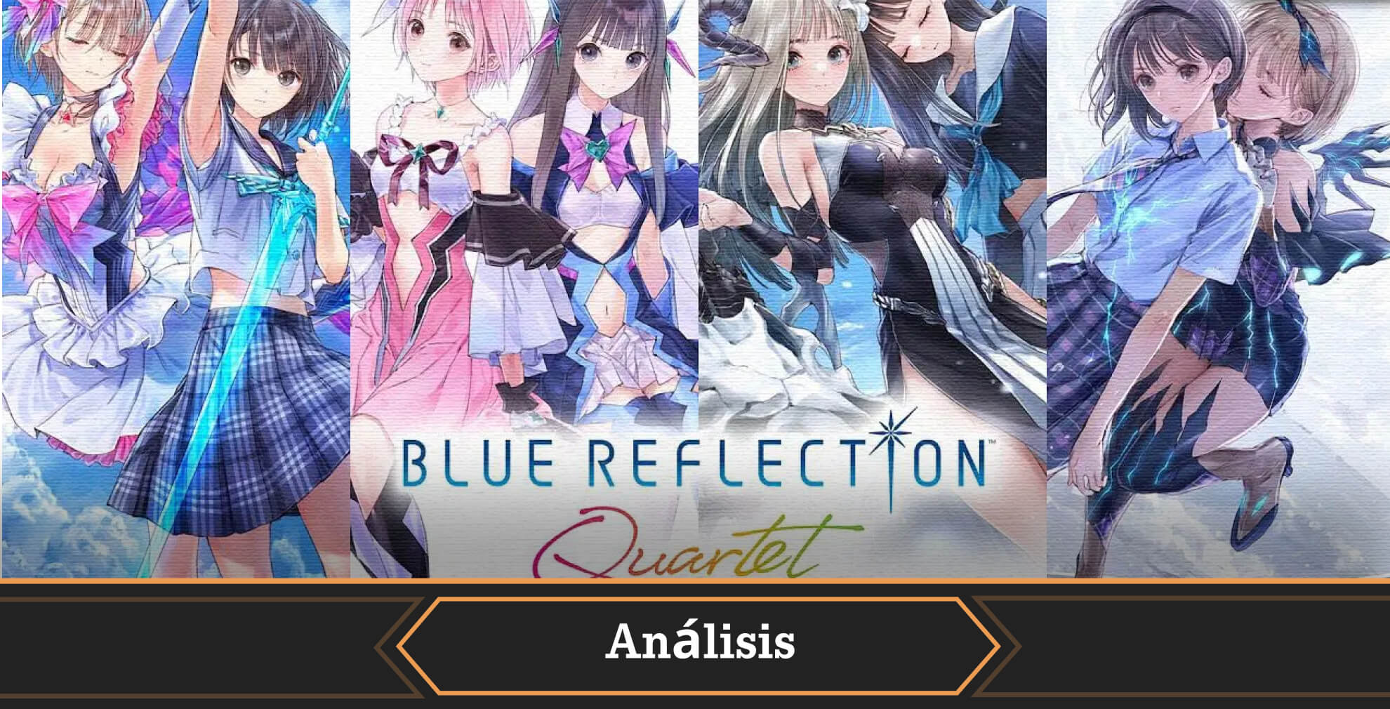 Portada análisis BLUE REFLECTION Quartet
