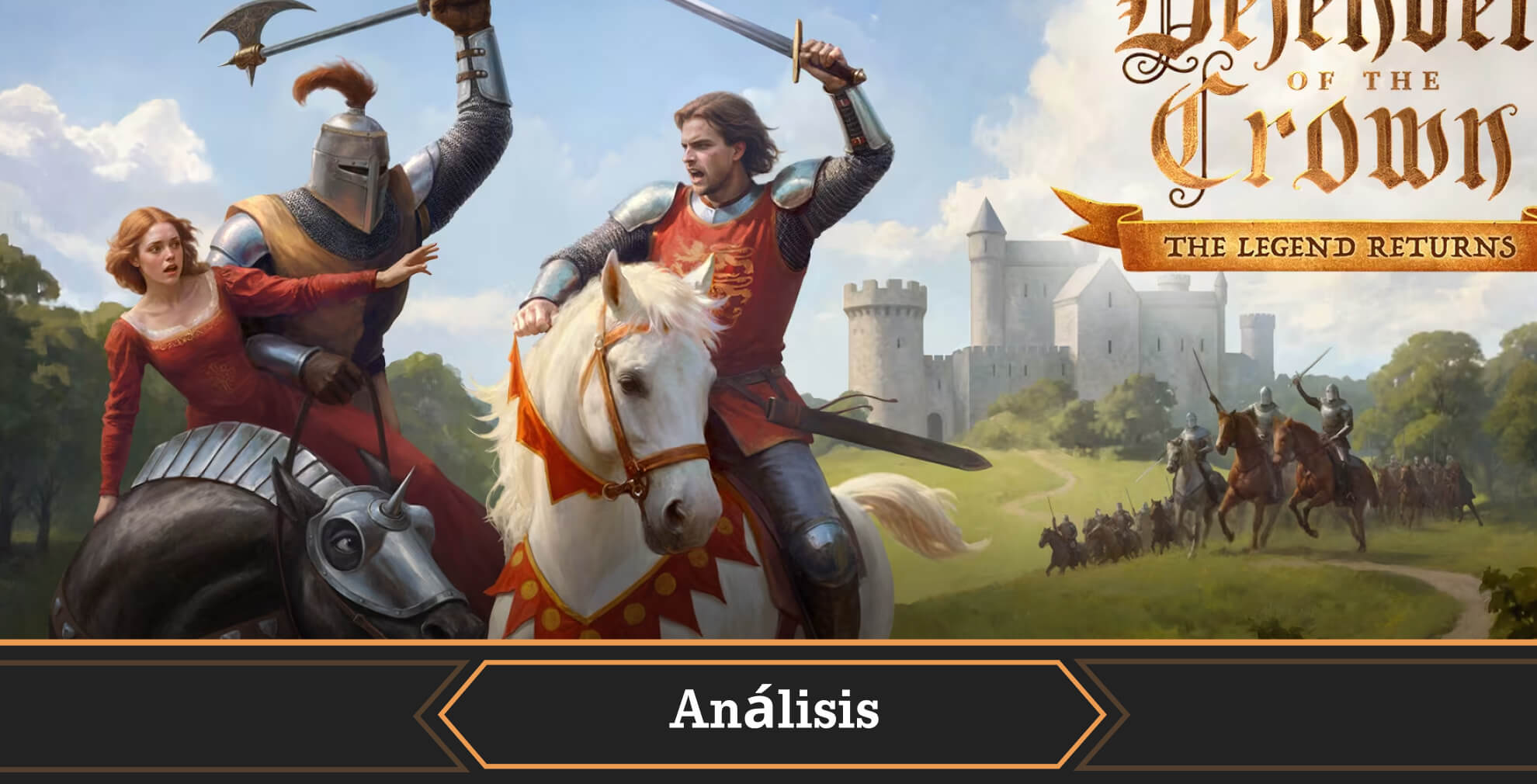 Portada análisis Defender of the Crown The Legend Returns