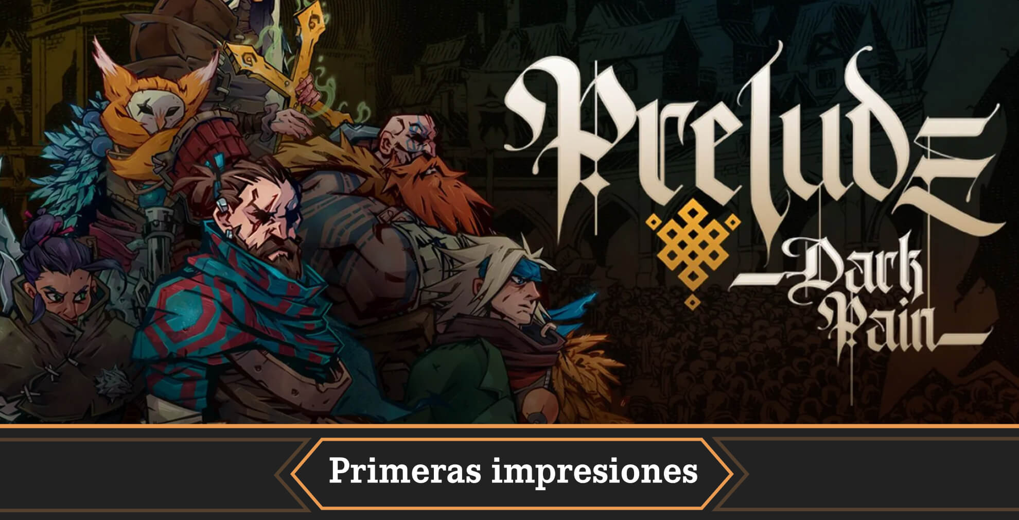 Portada primeras impresiones Prelude Dark Pain