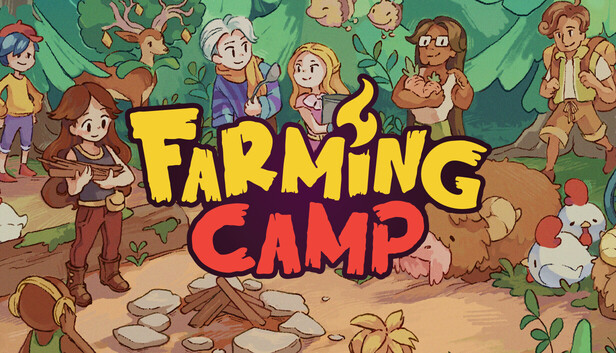 Así será la vida en el campamento de Farming Camp, y su nuevo tráiler deja claro por qué merece la pena seguirle la pista.