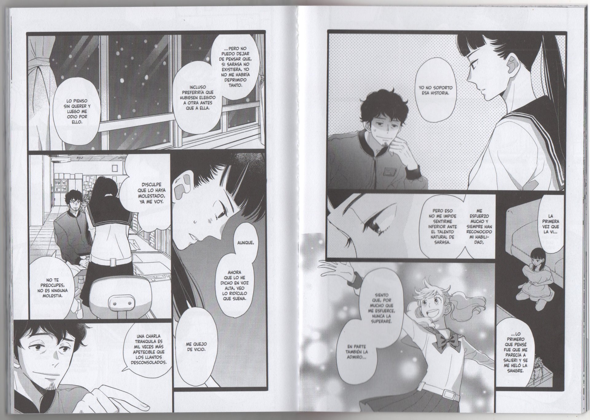 Reseña de Kageki Shojo n.º 7 | Cuando compites contra alguien que brilla como las estrellas, es difícil no cuestionarse a una misma.