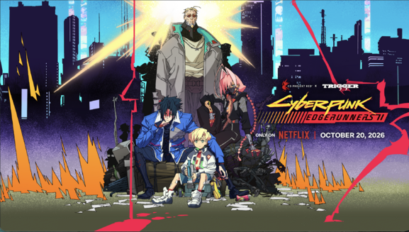 Cyberpunk: Edgerunners 2 confirma su fecha de estreno en Netflix para el 20 de octubre junto a un nuevo tráiler.
