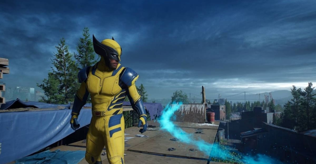 Estela azul  Wolverine