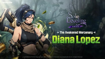 Solo Leveling: Arise introduce por sorpresa a Diana López, una nueva cazadora española de clase Buster que amplía el lore del juego.