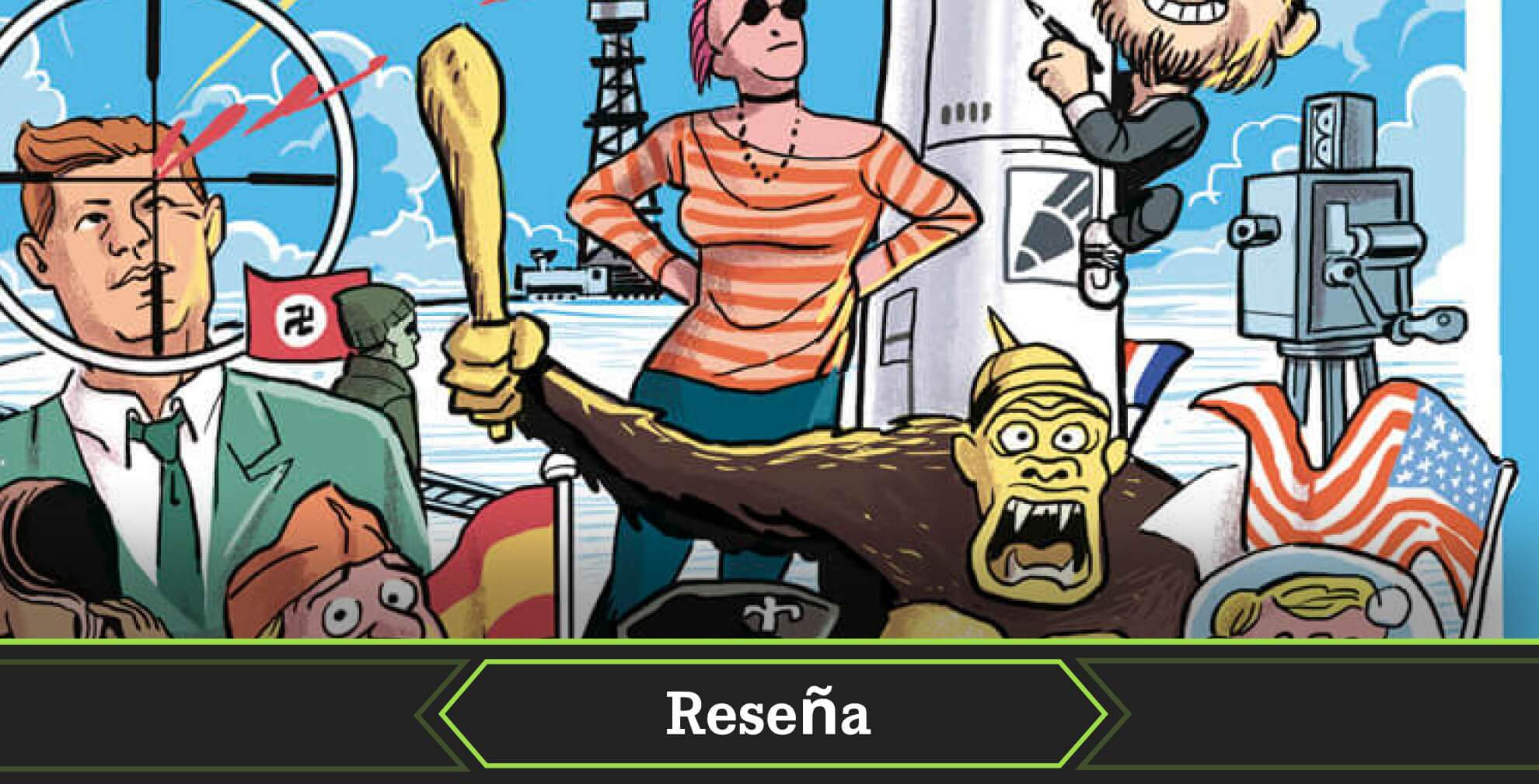 Portada reseña geofrafia e historietas