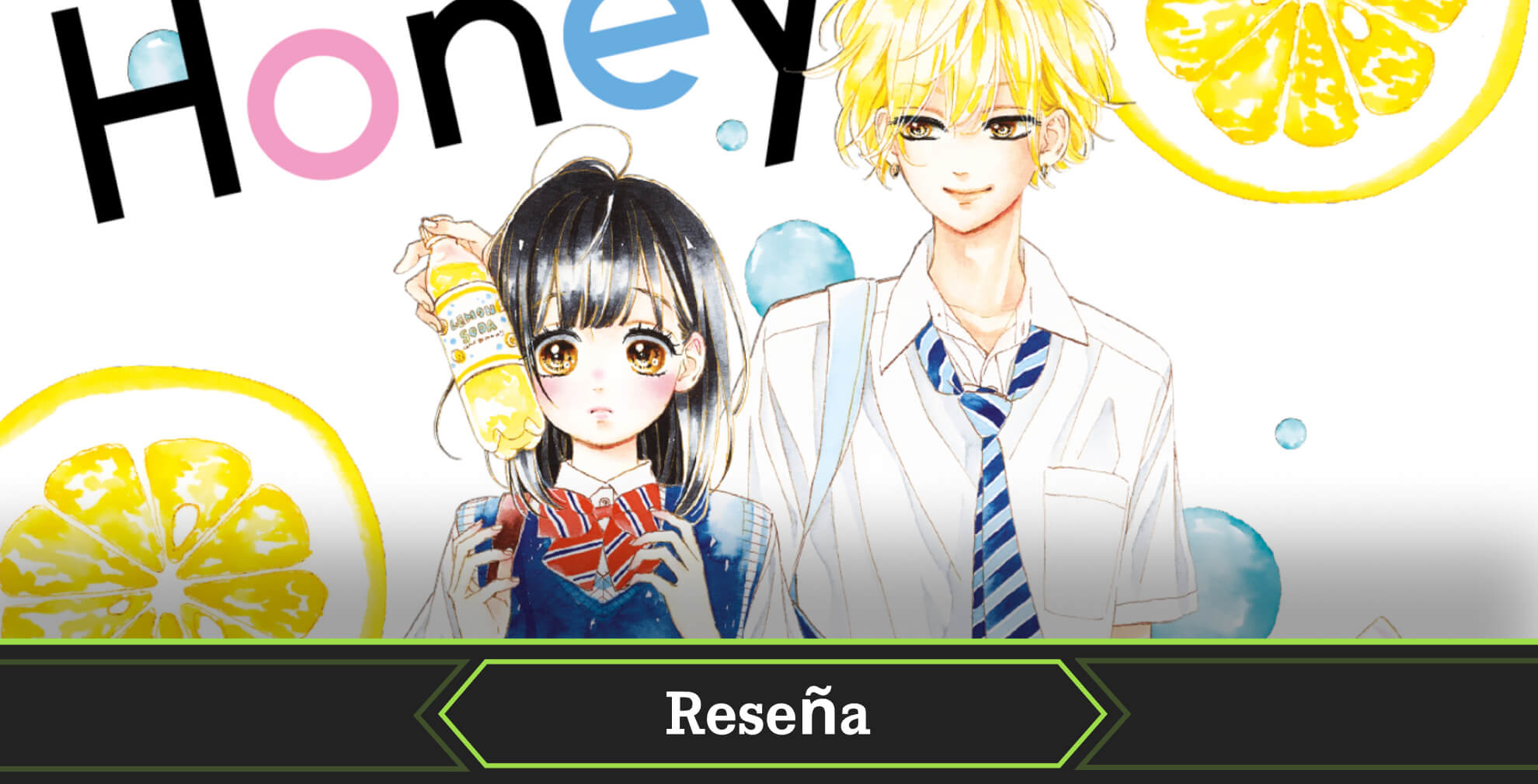 Portada reseña honey lemon soda 3