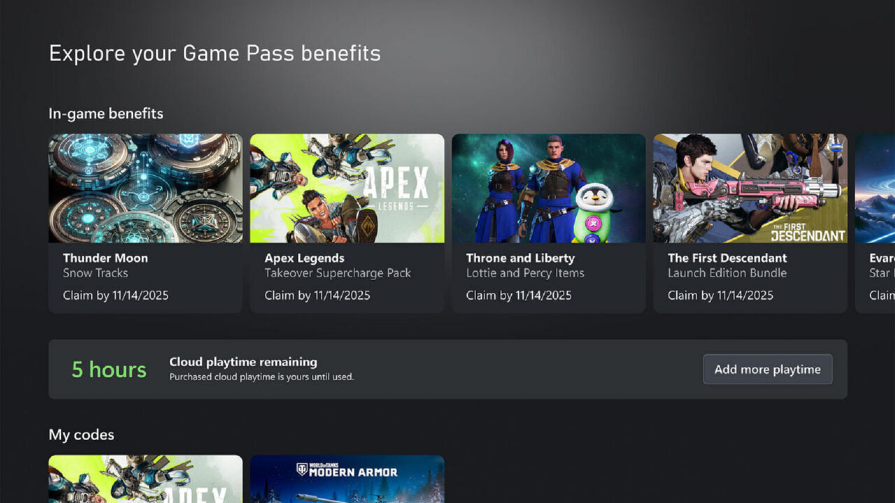 Xbox Game Pass límite nube