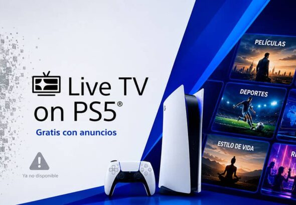 Sony estrena Live TV on PS5, un servicio gratuito con más de 100 canales que convierte la PS5 en un nuevo centro de entretenimiento.