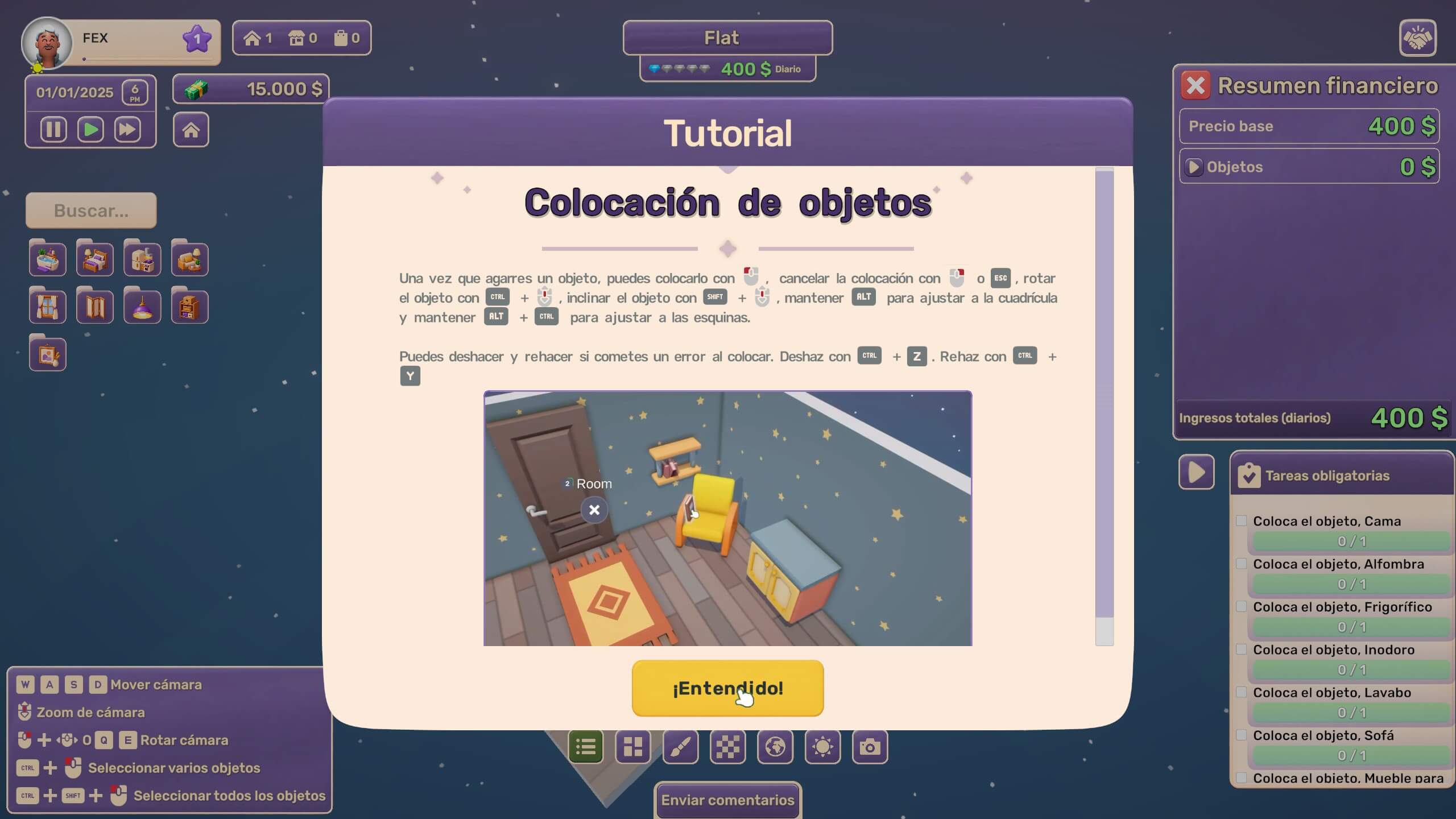 Primeras impresiones Dearbnb | Captura del juego