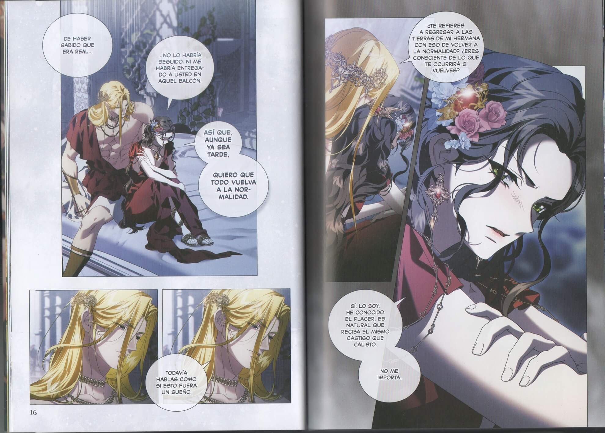 Reseña del manga Para Dafne n.º 2 | Dafne, dispuesta a afrontar la muerte con tal de escapar de su prisión.