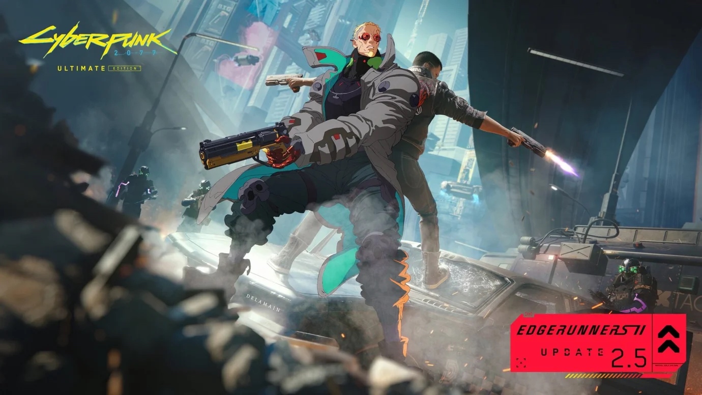 La actualización 2.5 de Cyberpunk 2077 llega el 22 de octubre, es gratuita y trae contenido inspirado en Edgerunners 2, ya disponible en Netflix.