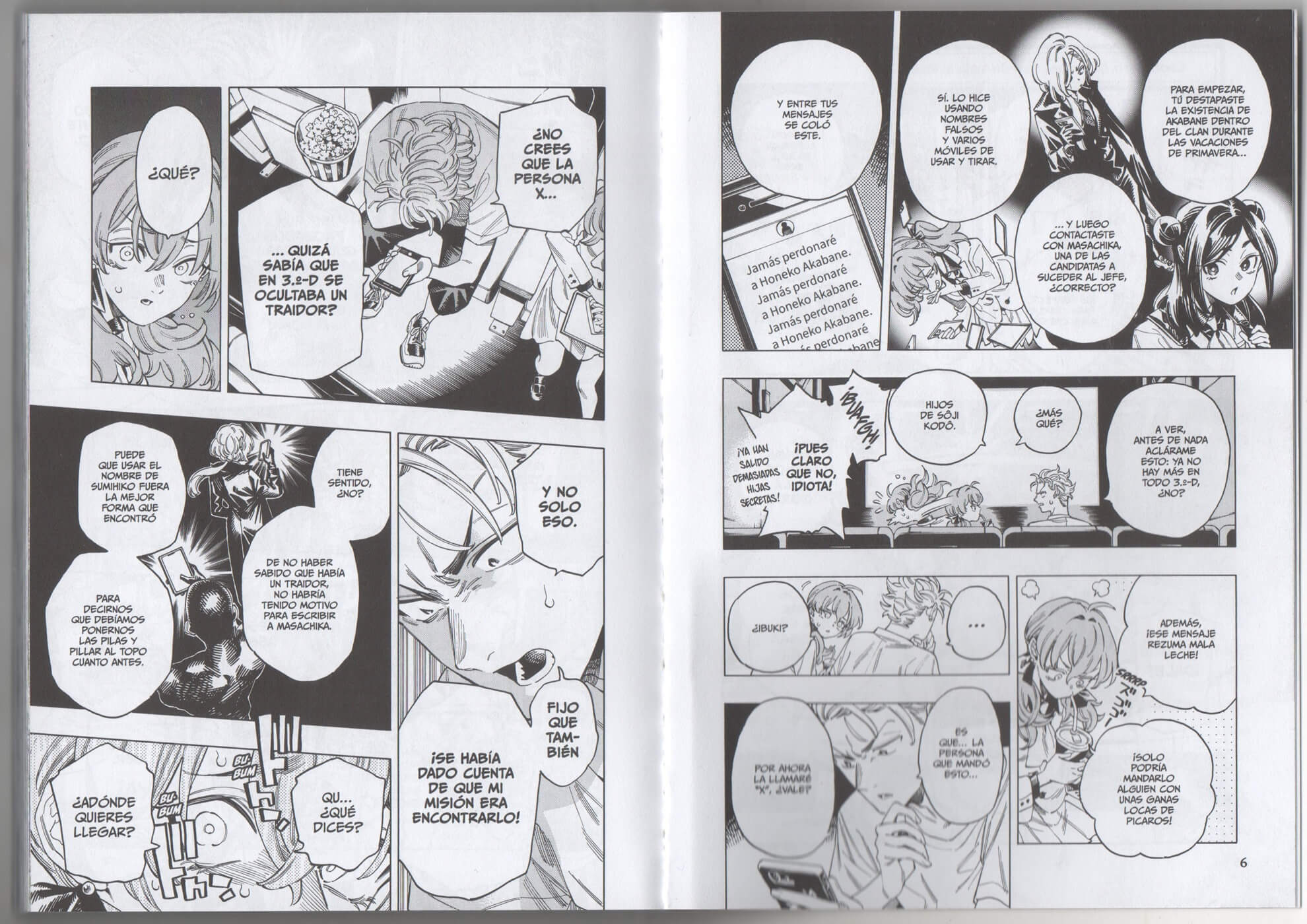 Reseña del manga El guardaespaldas de Honeko Akabane n.º 7 | Después del traidor, lleva X... o no.